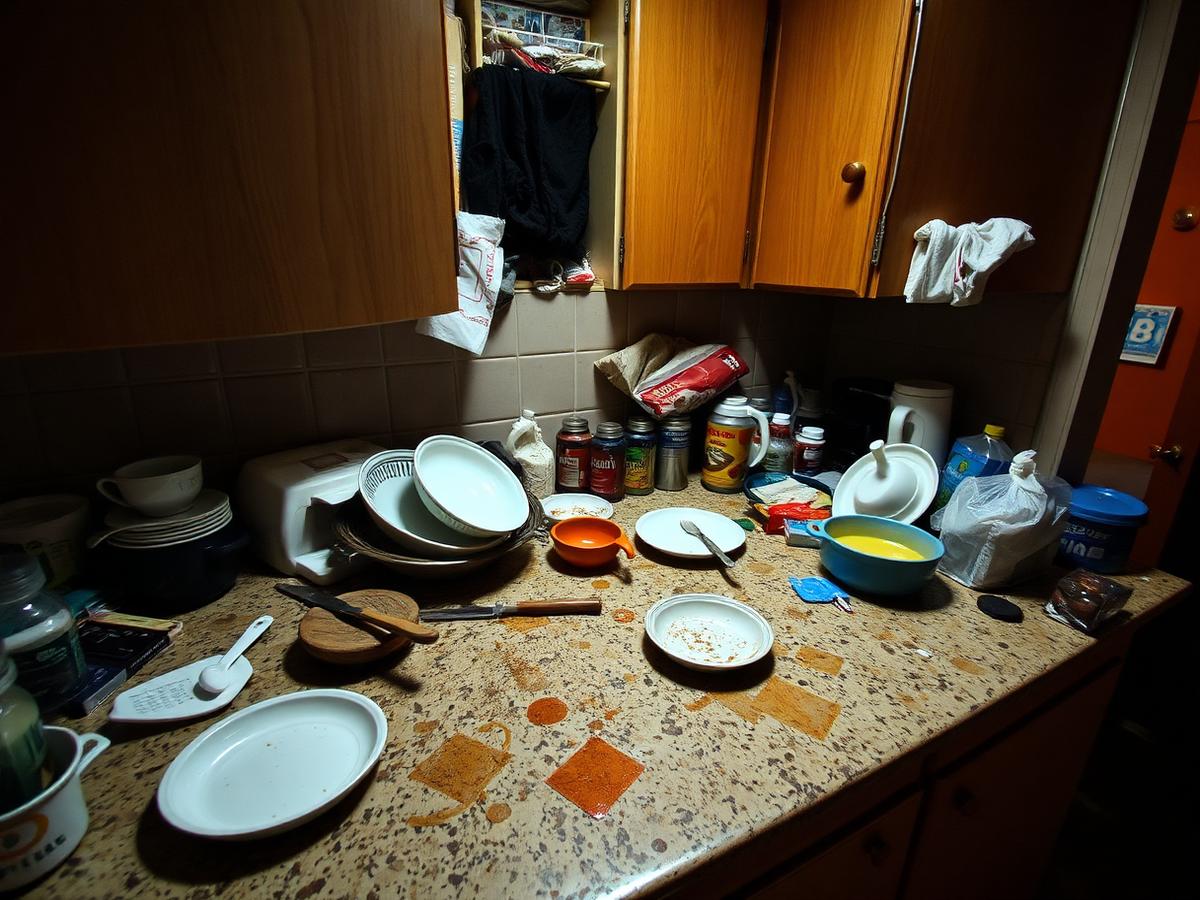 Kitchen — before